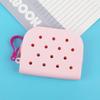 Cartoon Solid Color Silicone Hole Bags And Coordinates Cute Waterproof Bags