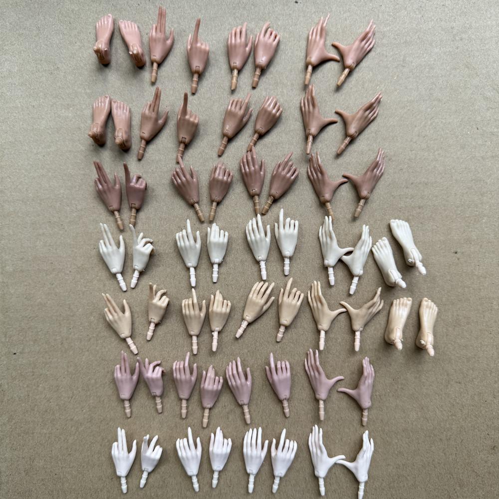 1/6 MENGF Doll Replacement Hands Feet For 30cm Dolls Toys DIY Accessories