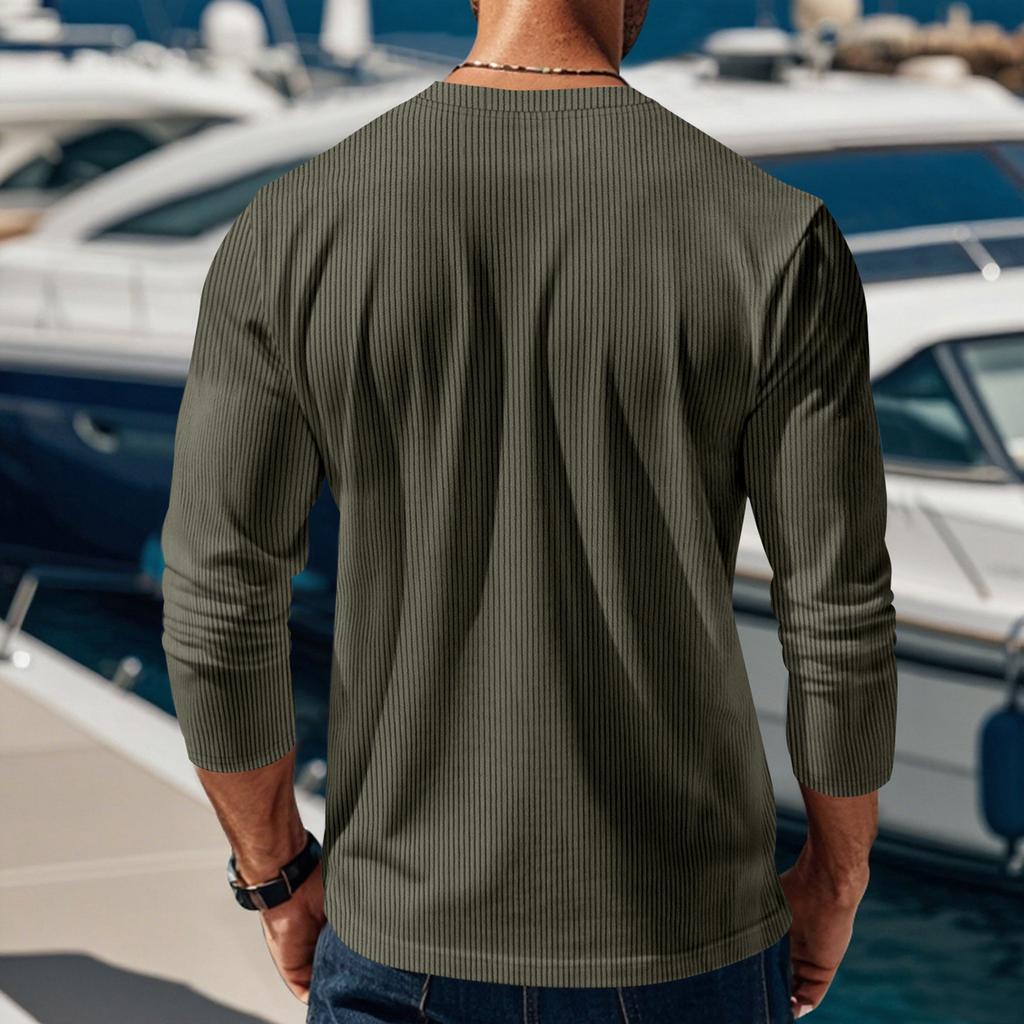 Men Casual Quilted Comfy Streetwear Pullover Lightweight Trendy