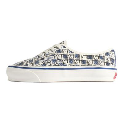 Premium Authentic 44 Canvas Comfortable Skate Shoes Unisex Sneakers Navy-Blue VN000DB8NVY