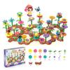 Flower Arrangement Toys Interconnecting Blocks Toys Building Garden Game Growing Flower Blocks