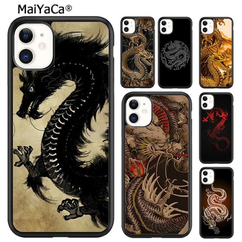 Chinesisches Drachen Handyhülle Für iPhone 17 Air 16 pro max 15 14 plus 12 13 Schale Cover coque
