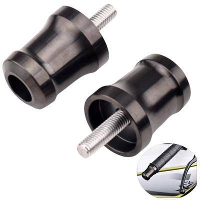 HRuizq Motorcycle Accessories, Handlebar End, Super Heavy Bar End, Genuine Handlebar, M8 Type, Ninja