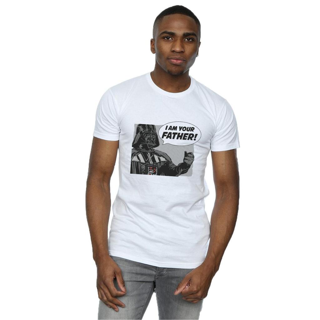 Star Wars Mens Darth Vader Pop Art T-Shirt