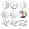 Meat Grinder Pinion Mixer Spare Parts Meat Grinder Knife Stainless Steel Grille for Food Grinder Accessories Kitchen Tool