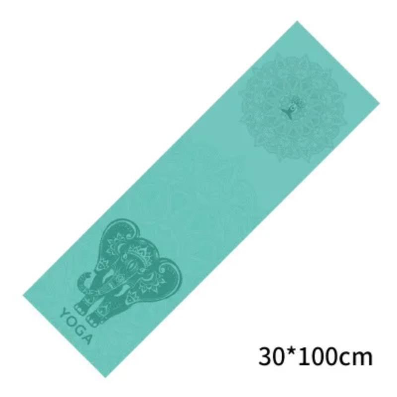 Yoga Towels Fitness Towels Suede Printed Microfiber Athletic Travel Quick-drying Sweat-absorbent Yoga Athletic Towel Cushion Pilates