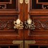 Vintage Cabinet Door Knobs Retro Wardrobe Drawer Pulls Elegant Octopus Brass Handle  Cupboard