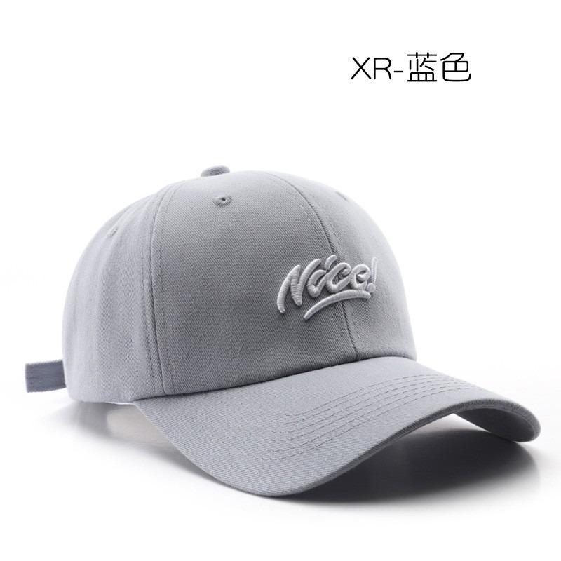 Hat Female Face Small Baseball Cap Summer Visor Couple Versatile Three-dimensional Letter Embroidery Cap Men