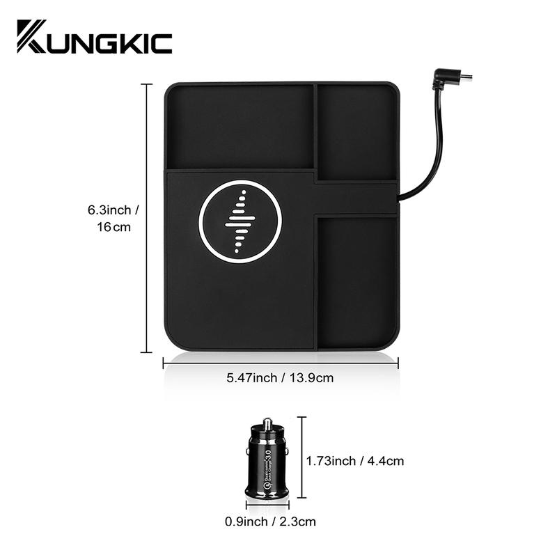 15W Auto Kabellose Halterung Ladeplatte für Honda VEZEL/XRV Mobiltelefon Schnelles Laden Original Autoformteil