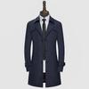 Men's Spring Autumn Mid-Length Trench Coat