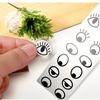 1 Rolle Augenaufkleber Selbstklebende Augen-Aufkleber für Basteln Heimdeko Ostern Halloween Thanksgiving Weihnachten Party Geschenke
