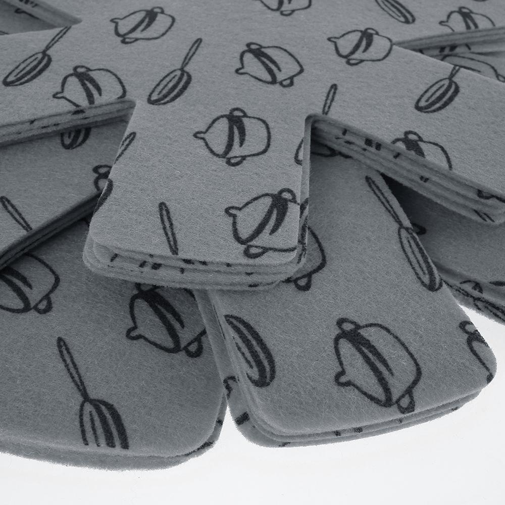 

15 шт. разделители для кастрюль, разделители, прокладки из нетканого материала, защитные покрытия для кастрюль, нескользящие, устойчивые к царапинам, кухонные принадлежности, защитные инструменты