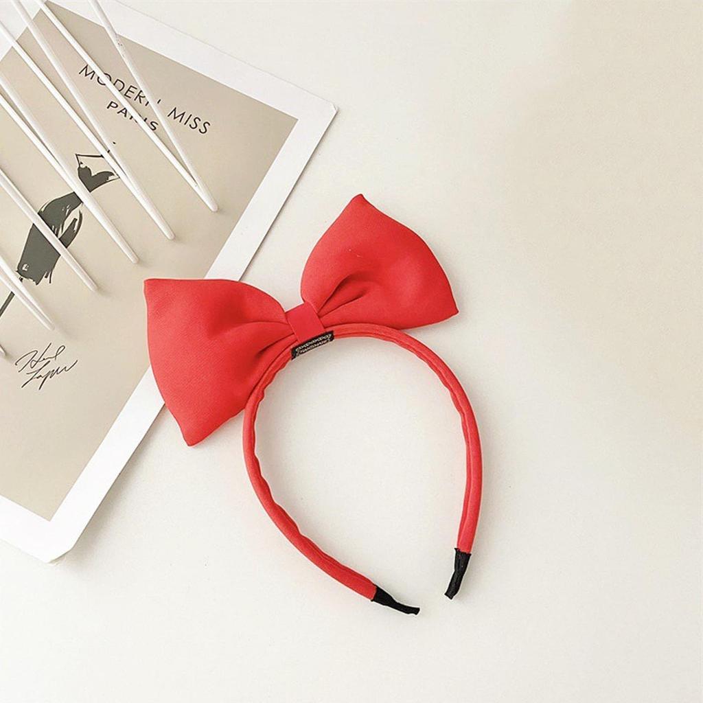 Mirhua Ribbon Hair Accessory, Cute Ribbon Tiara Hair Ornament, Princess Headband, Costume, Cosplay Prop, Red