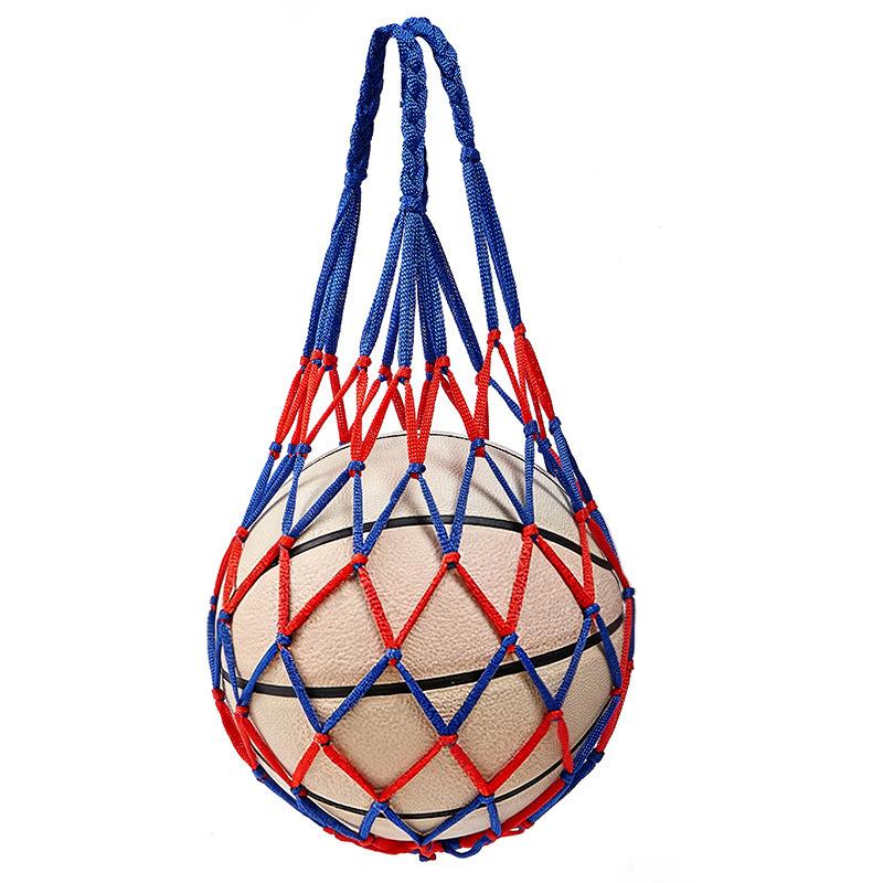 Football Net Bag Nylon Bold Storage Single Ball Carry Portable Equipment Outdoor Sports Soccer Basketball Volleyball