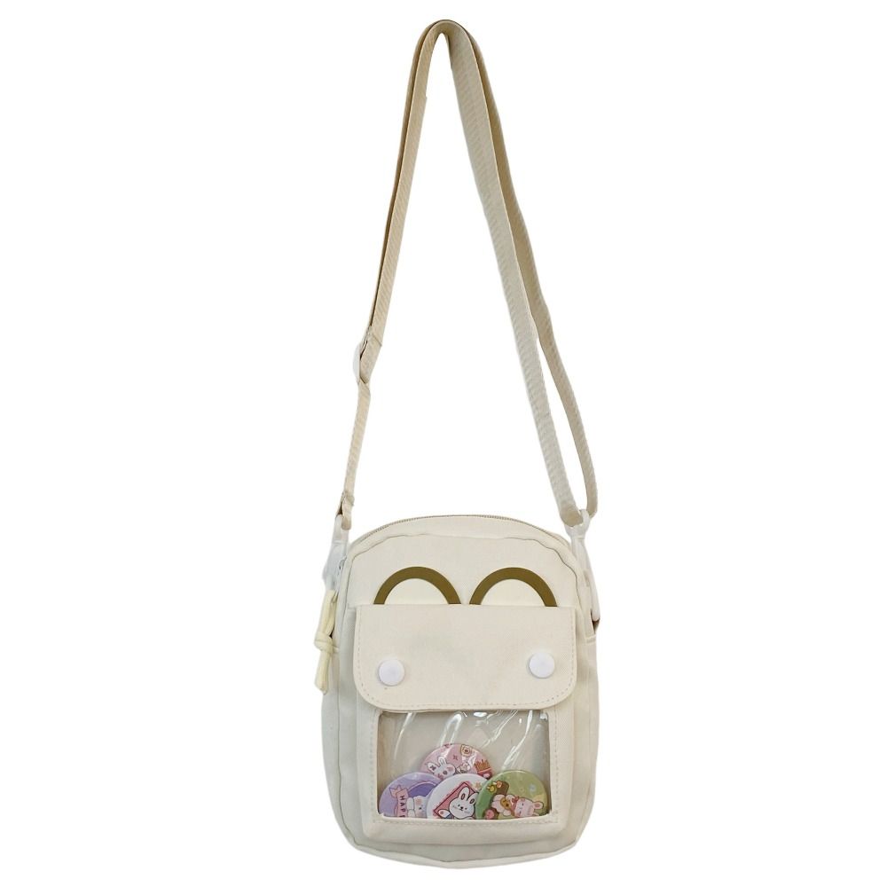 

Прозрачная сумка через плечо в японском стиле Kawaii Itabag, модная сумка белый