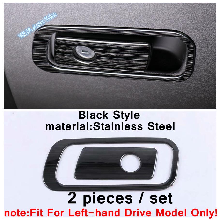 Black Car Glass Switch / Door Handle Bowl / Glove Box / Air AC Outlet Accessories Cover Trim For Cadillac CT5 CT5-V  - 2024