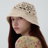 Meleuhen Flower Crochet Hat_2Color
