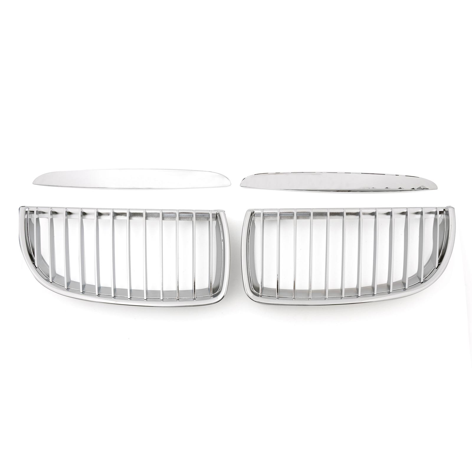 

Front Replacement Chrome Kidney Grille For BMW 3 Series E90 E91 M3 2004-2007