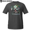 Necro Skeleton T-Shirt | Cute Undead Wizard with Snake | Chibi Skull Mage Design