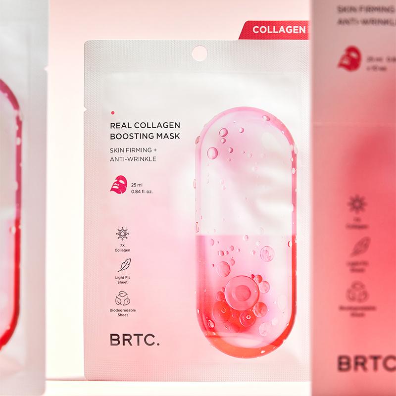 BRTC Real Collagen Boosting Mask 25ml*10EA