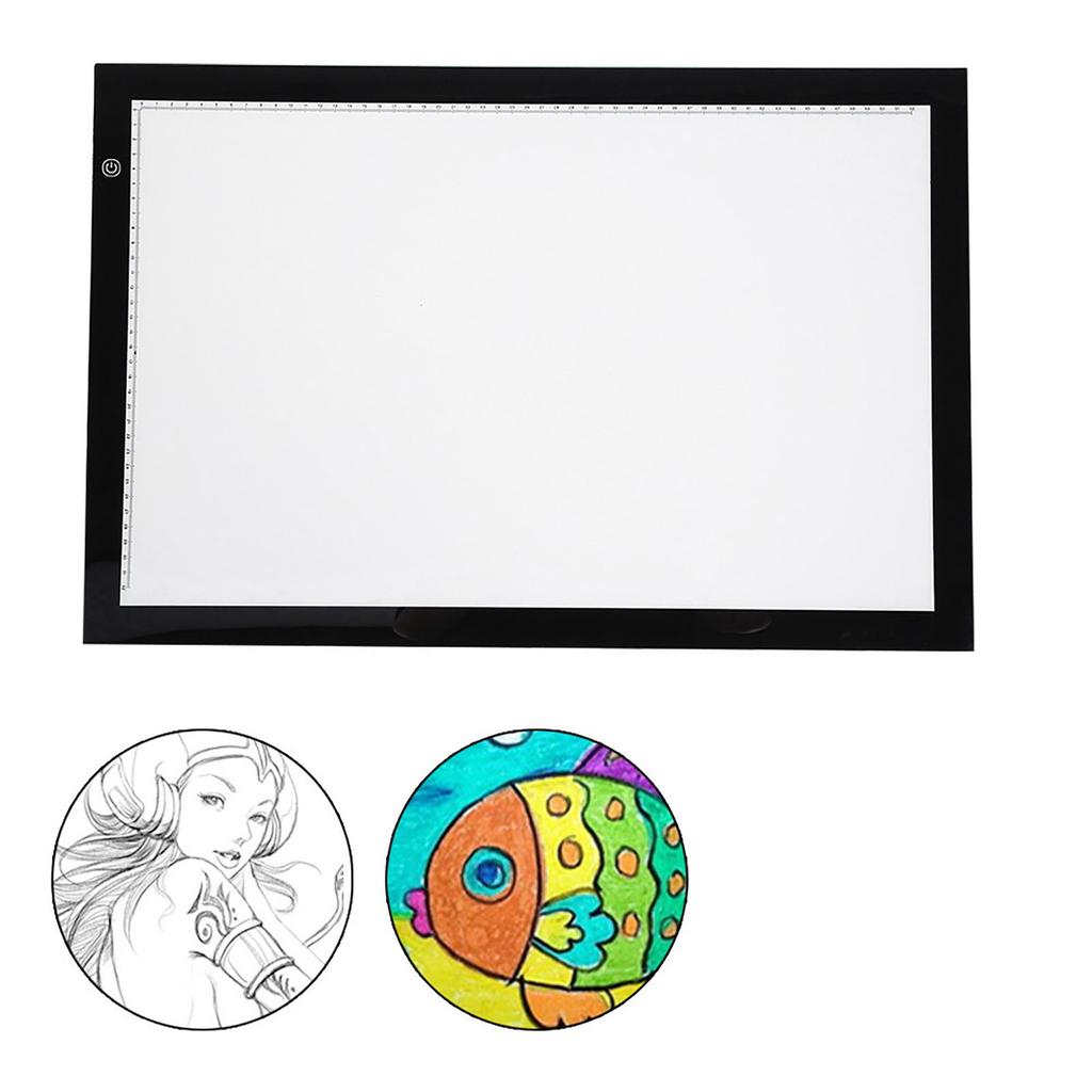 A2 Portable LED Light Box Tracer LED Artcraft Painting Pad Ultra Thin LED Design Drawing Board