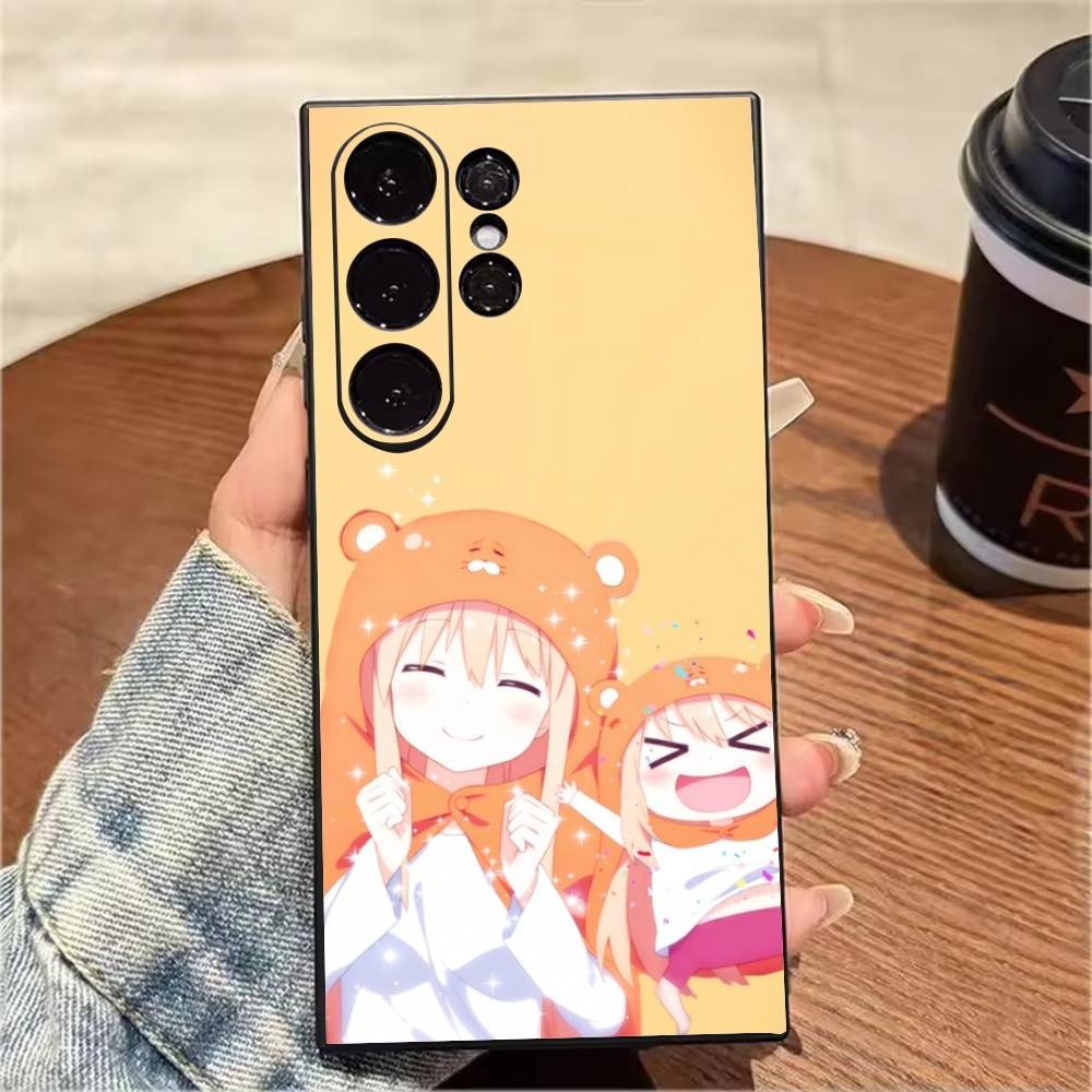 UMR Anime U-Umaru-Chan-S Phone Case For Samsung S25,S24,S21,S22,S23,S20,Ultra,S26,Plus,Fe,Note,5G Black Cover