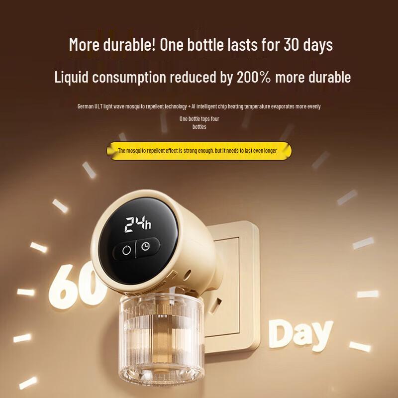 CHIGO Electric Mosquito Repellent Device with Liquid Refills