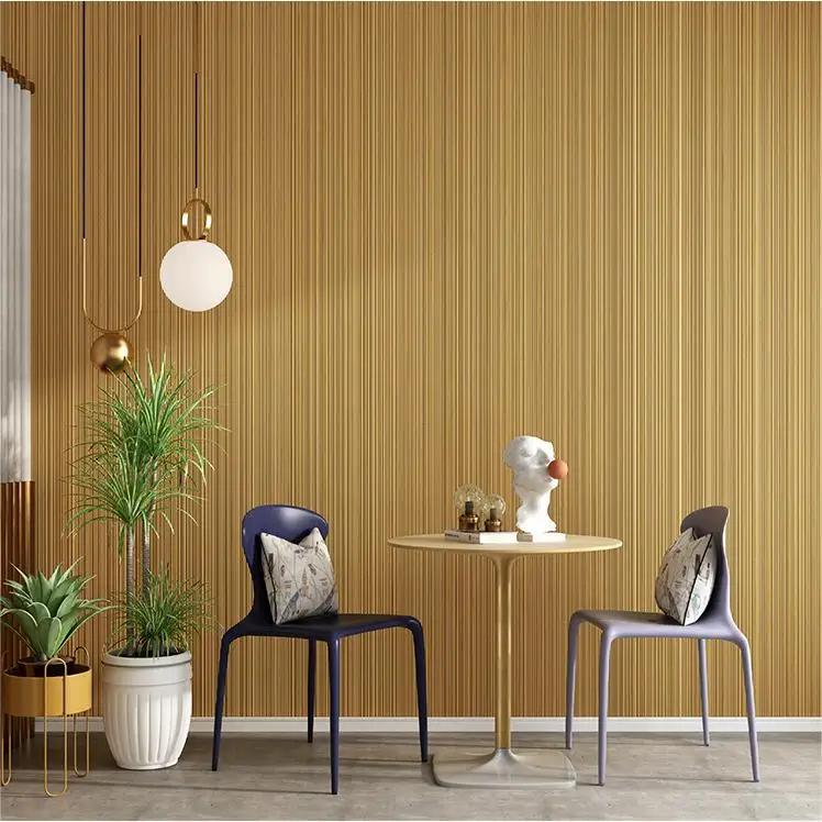 

Современные минималистичные серые полосатые обои для фона гостиной спальни, несамоклеящиеся обои carta da parati 53cmx5m