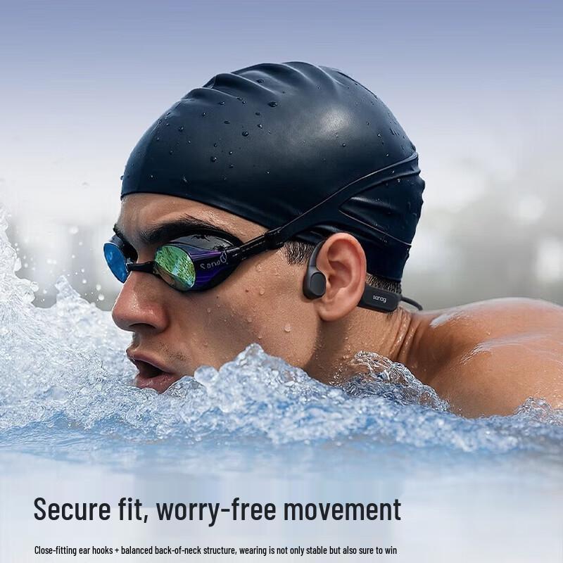Saina B33S Bone Conduction Swimming Bluetooth Headphones