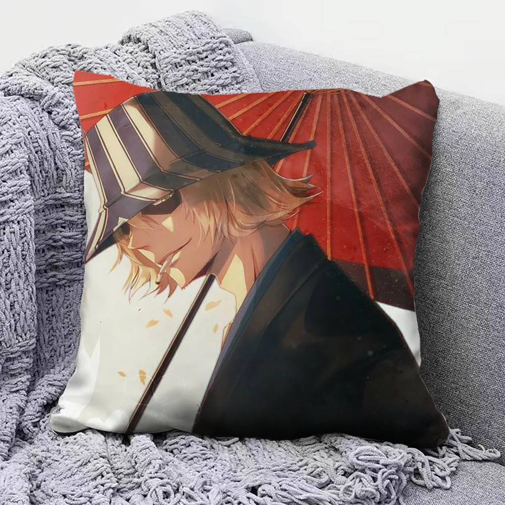 Urahara Kisuke BLEACH Anime Pillow Covers Home Sofa Cushion Covers and Aecorative Custom