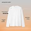 Women's Anti-static Pure Cotton Brushed Long-Sleeve T-Shirt