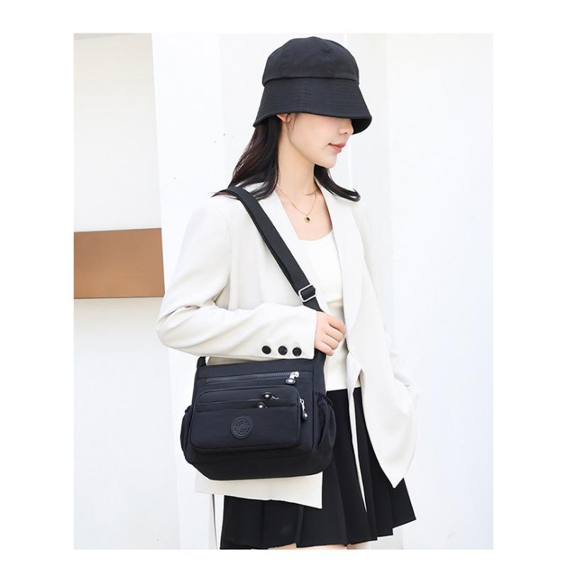 Nylon Fabric Crossbody Waterproof Casual Canvas Bag