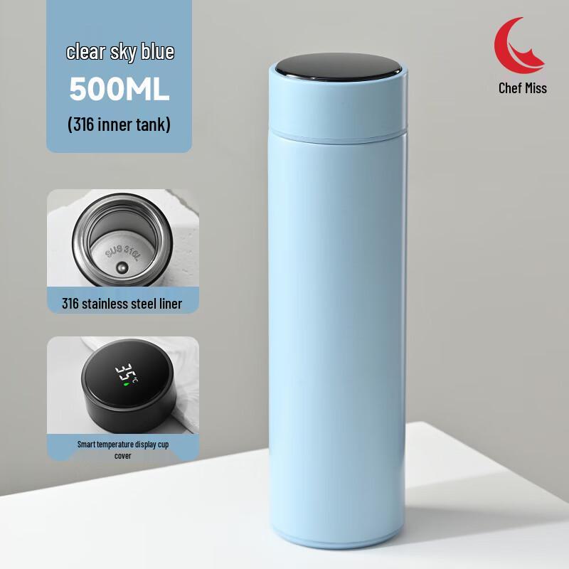 Chef Miss 316SS Smart Temperature Display Vacuum Flask