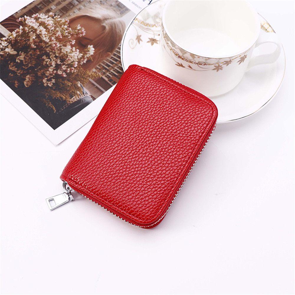 Bank/ID/Credit Card Holder Wallet Women/men Creative Business Card Holder PU Leather Wallet Fashion Card Case