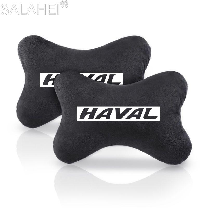 Fashion Car Head Neck Rest Pillow Seat Belt Protect Shoulder Pad For Haval H6 Jolion H9 F7X F7 Dargo H1 H2S M6 H3 H4 H5 H7 H8 F5