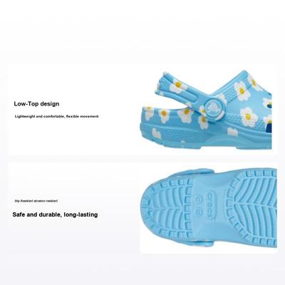 Classic Clog Toddler Daisy Baby Sneakers Blue 211264-4WD