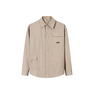 Comfortable Loose Simple Versatile Polo Long Sleeve Shirt Unisex Shirts 172538109-4