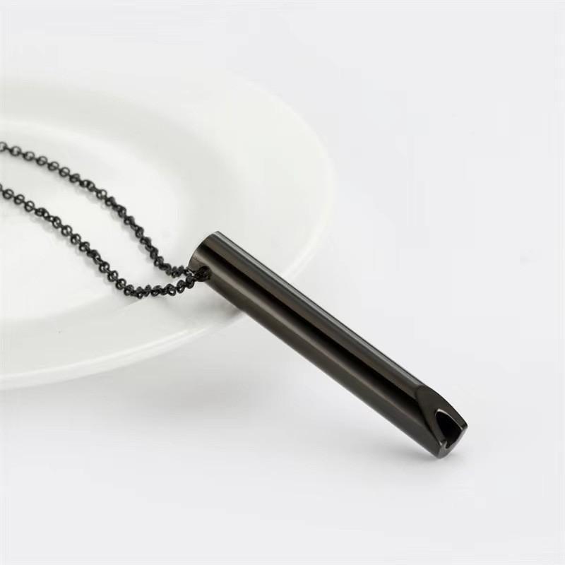 3d Shift Delightful Breathing Necklace In Stainless Steel With Adjustable Length Everyone For