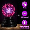 3 Inch Magic Plasma Ball Lamp Touch Sensitive Atmosphere Night Light Novelty Lamp Kids Birthday Christmas Gift
