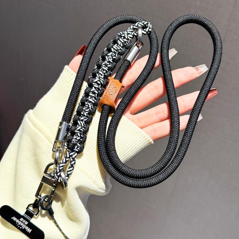 High-End Phone Lanyard Neck Strap Crossbody Portable Pendant Outdoor Multi-Functional Anti-Lost Personalized Chain