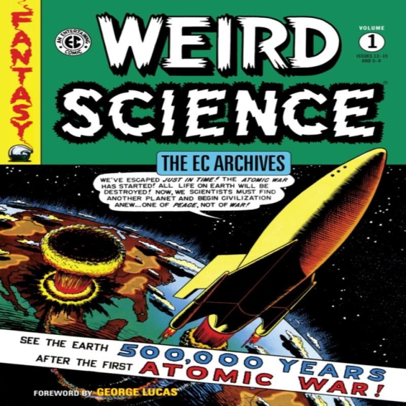 The EC Archives Weird Science Volume 1 by Wally Wood Paperback Book 9781506721187