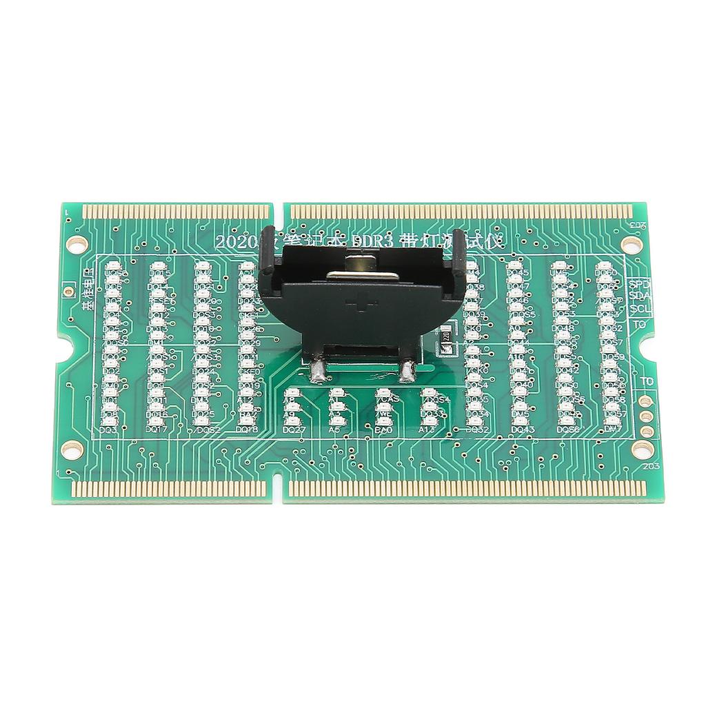 Computer Memory Tester DDR3 Port Light Emitting Diodes Forward Reverse Available Mainboard Memory Slot Tester Card