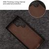 Premium Genuine Leather Case For Samsung Galaxy S24 Ultra S23FE S22 S21FE S20 Cover Full Protection Shockproof Back Carcasa