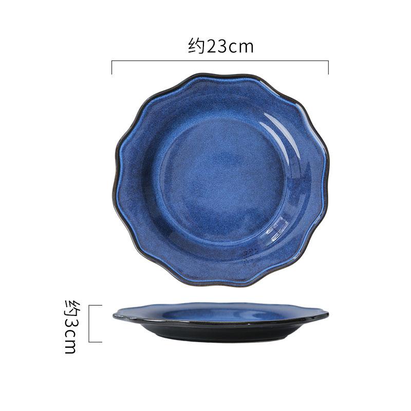 

Печные Изменения Керамическая Кружевная Тарелка Винтажная Тарелка для Стейка Тарелка для Барбекю Тарелки для Закусок Дим Сам Молекулярная Кухня Креативная Посуда