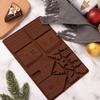 Whaline Christams Gingerbread House Baking Tray, Silicone Molds for Desserts, Chocolate, Candy,Cookies (2 Pieces)