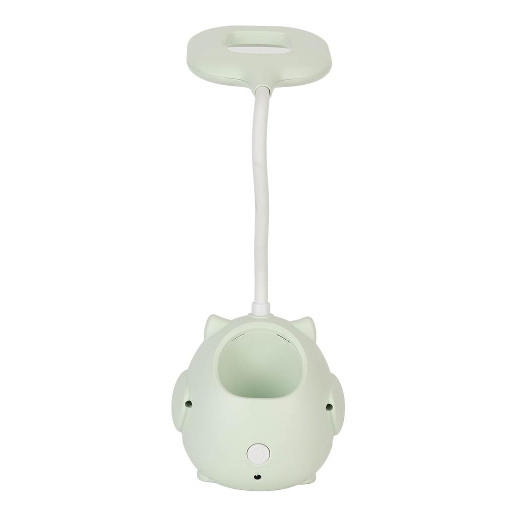 Table Lamp Pen Holder Small Eye Caring Desk USB Rechargeable LED Night Light Student Dorm Room Cartoon Owl Shape