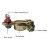 Copper Material Battery Clamps Brass Material Battery Terminals  Cars Use