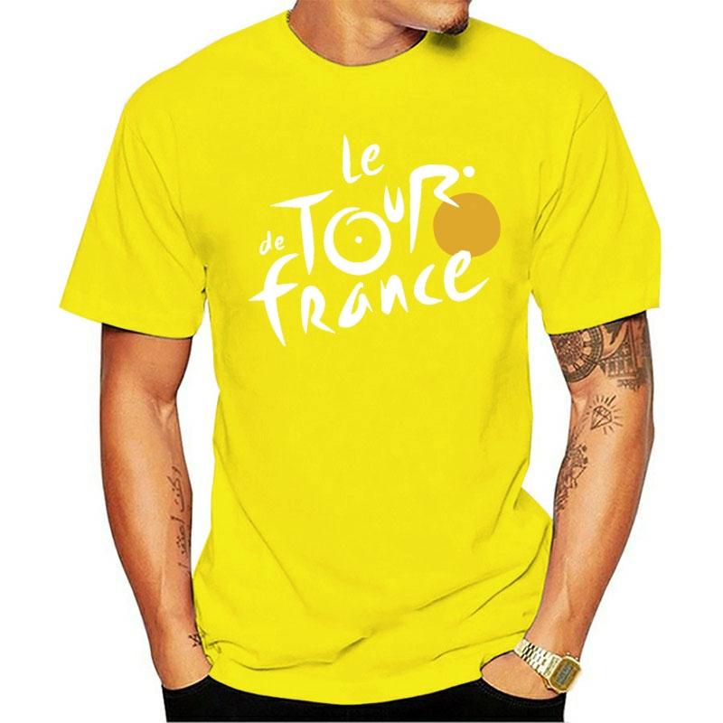 Men's Short Sleeve T-shirt Tour De France Cycling Unisex T-shirt Summer Street Quick Dry Breathable Loose O Neck Blazer