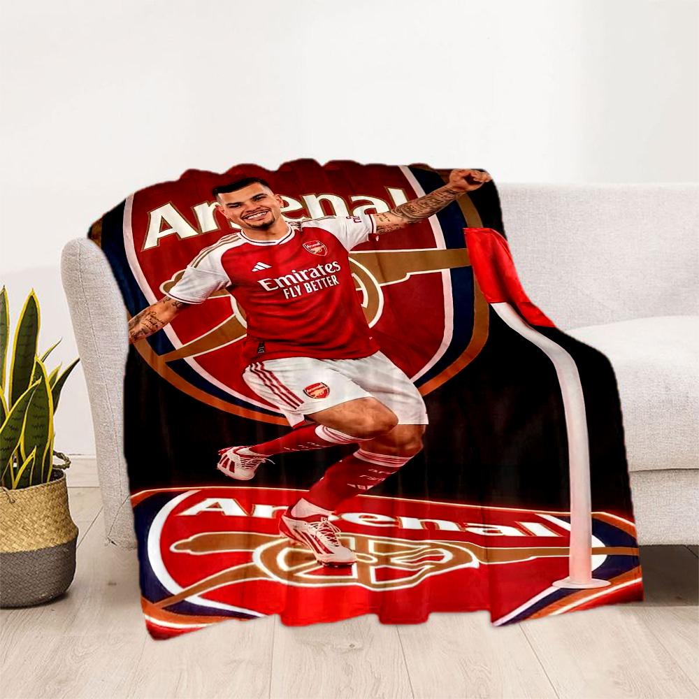 Arsenal Blanket Soft Warm Cozy Great for Livingroom Sofa Bed Four Seasons Multipurpose Stylish Decor Gifts For Family Or Friends