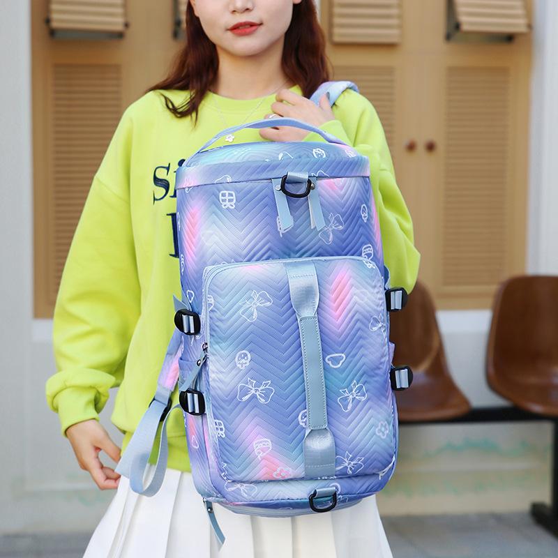 Short-distance Travel Bag Independent Shoe Warehouse Wet and Dry Separation Yoga Bag Waterproof Sports Multifunctional Gym Bag